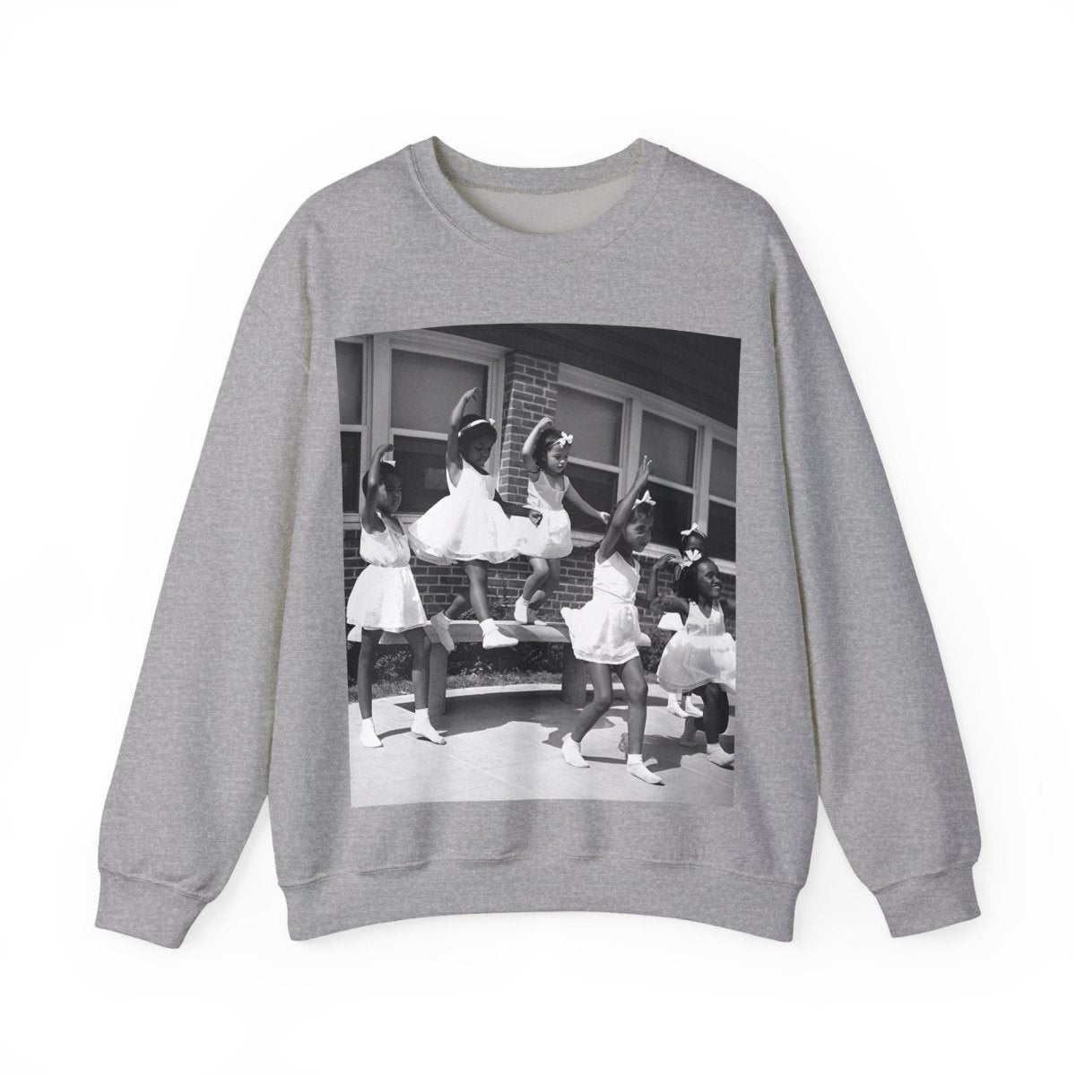 Dancing Black Girls Sweatshirt - Afrocentric Art by The Trini Gee