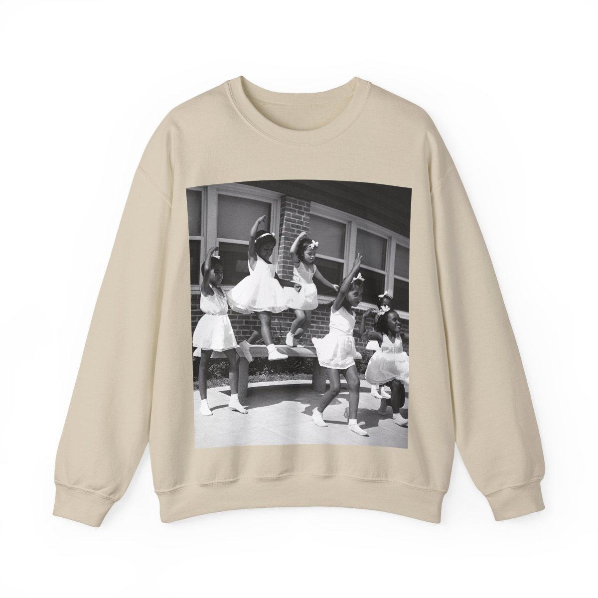 Dancing Black Girls Sweatshirt - Afrocentric Art by The Trini Gee
