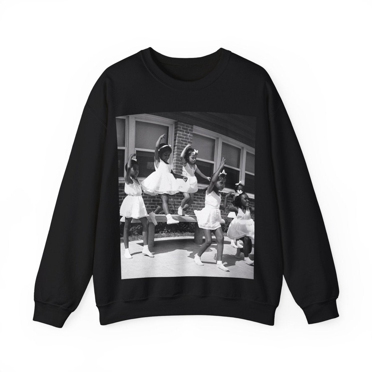 Dancing Black Girls Sweatshirt - Afrocentric Art by The Trini Gee