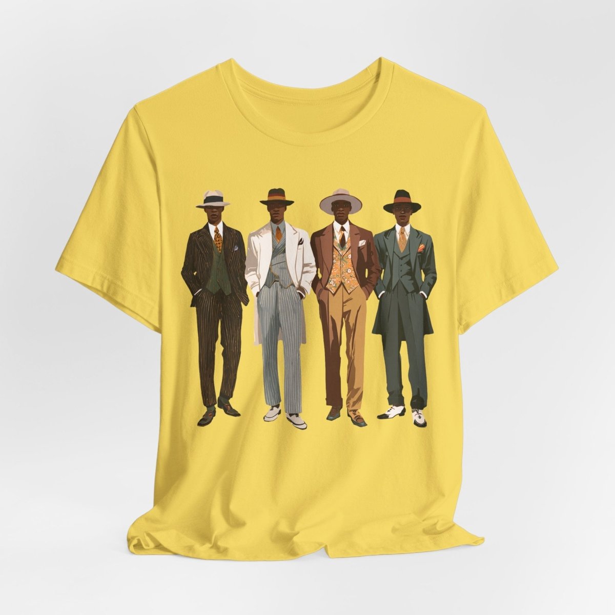 Dapper Gentlemen Shirt - Afrocentric Art by The Trini Gee
