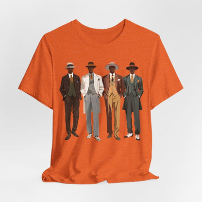 Dapper Gentlemen Shirt - Afrocentric Art by The Trini Gee