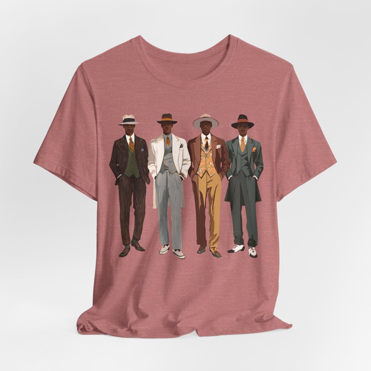 Dapper Gentlemen Shirt - Afrocentric Art by The Trini Gee