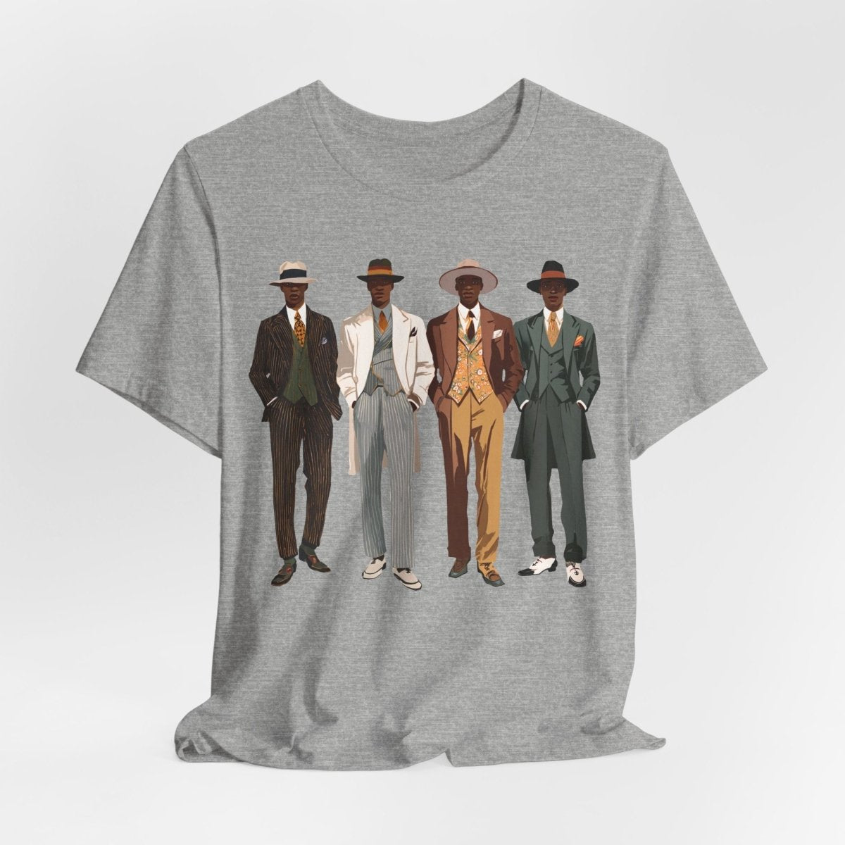 Dapper Gentlemen Shirt - Afrocentric Art by The Trini Gee