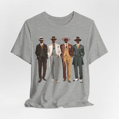 Dapper Gentlemen Shirt - Afrocentric Art by The Trini Gee