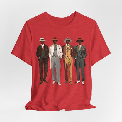 Dapper Gentlemen Shirt - Afrocentric Art by The Trini Gee