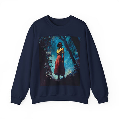 Dark Woods Sweatshirt - Afrocentric Art by The Trini Gee