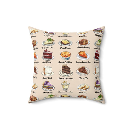 Desserts Soul Food Pillow - The Trini Gee