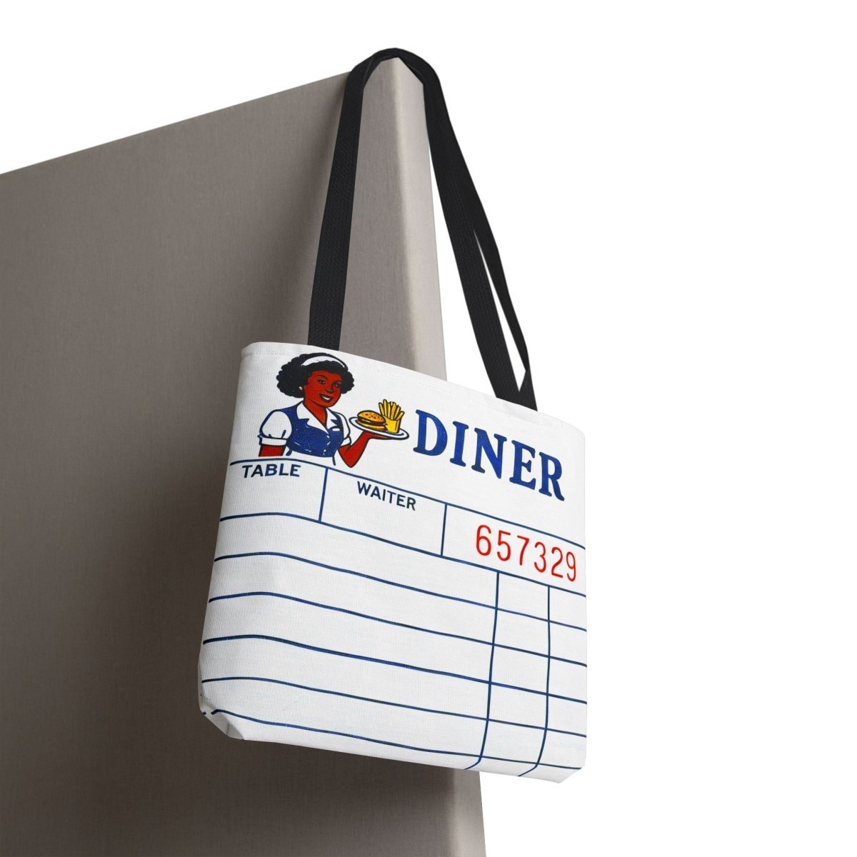 Diner Tote Bag - Afrocentric Art by The Trini Gee