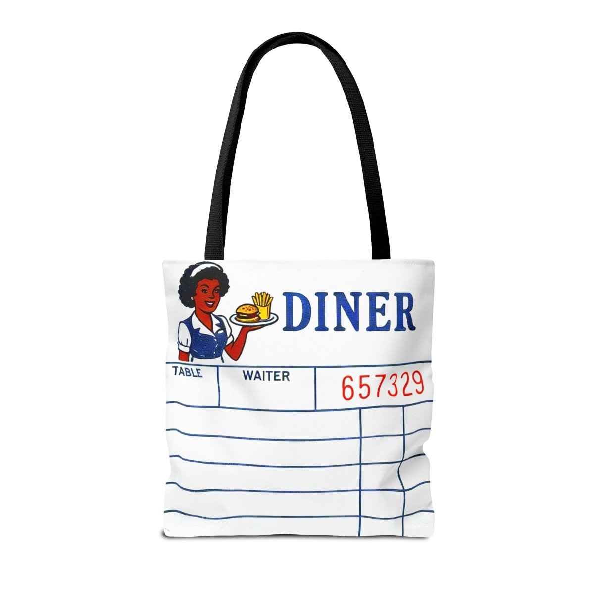 Diner Tote Bag - Afrocentric Art by The Trini Gee