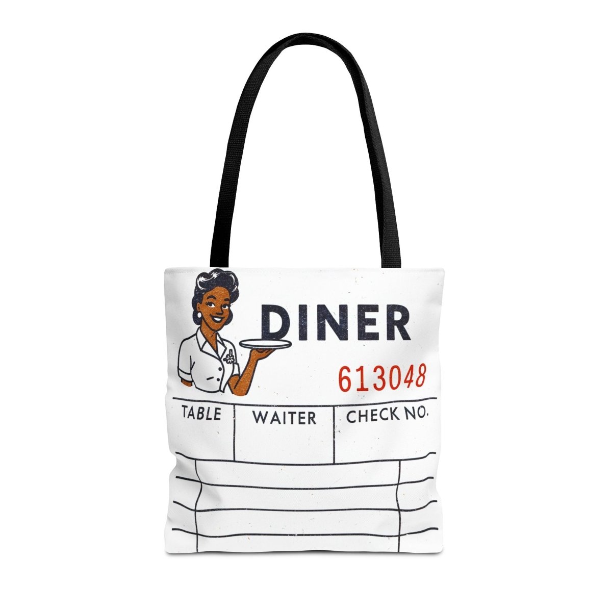 Diner Tote Bag - Afrocentric Art by The Trini Gee