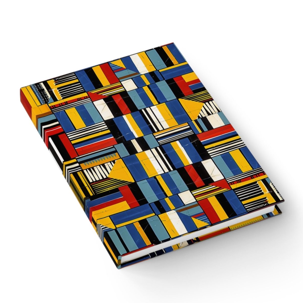 Distressed Geometric Journal - The Trini Gee