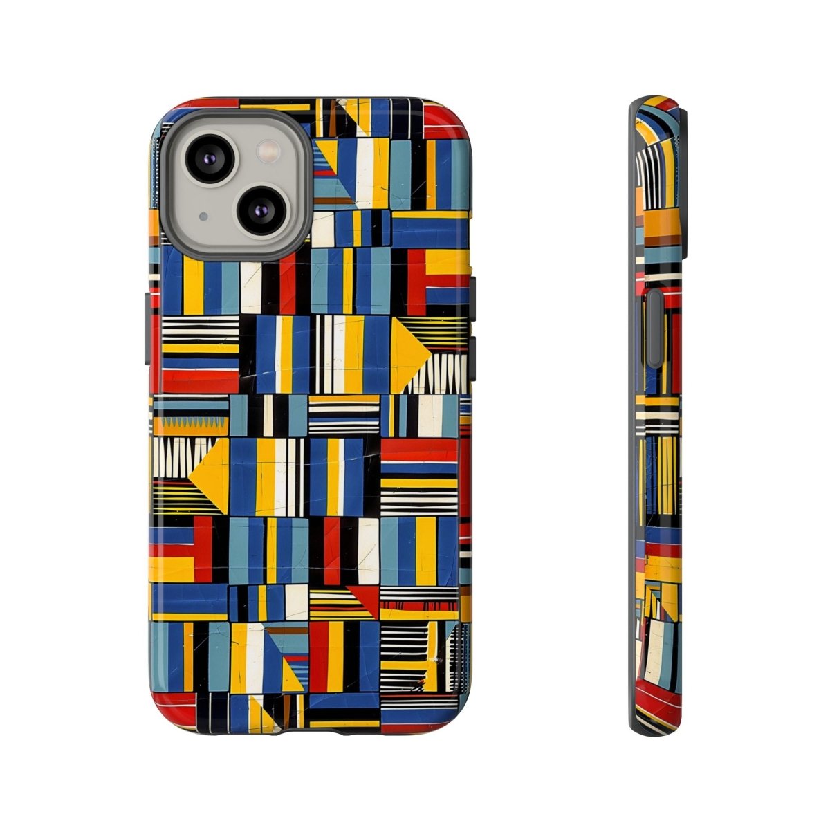 Distressed Geometric Phone Case - The Trini Gee