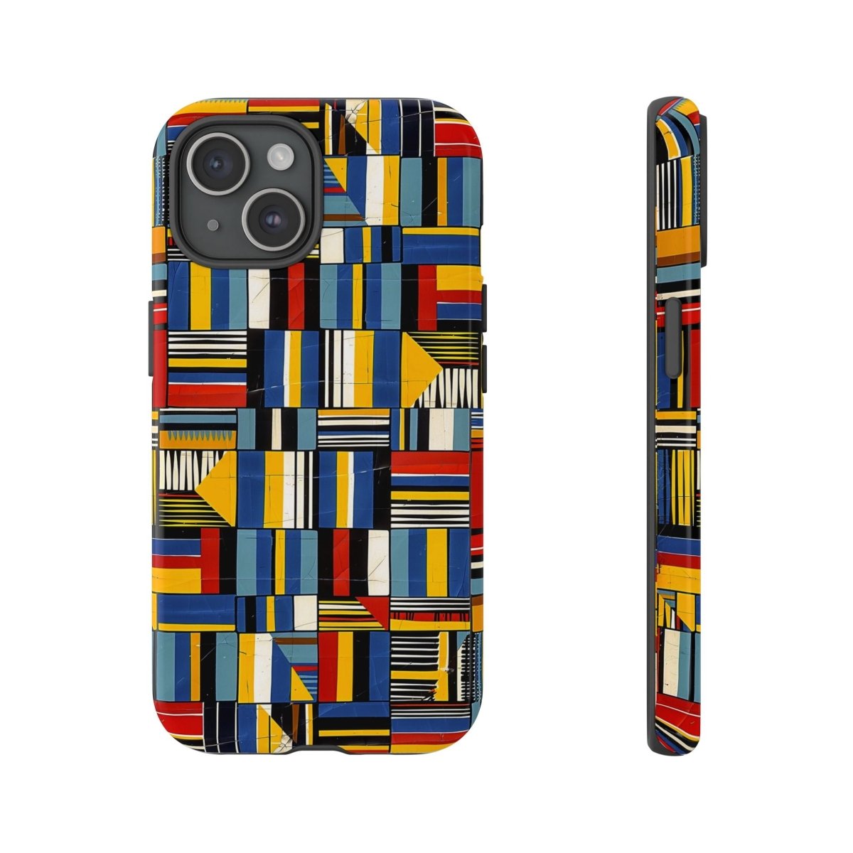 Distressed Geometric Phone Case - The Trini Gee