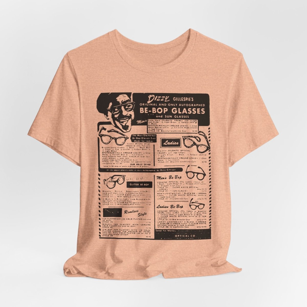 Dizzy Be - Bop Ad Shirt - Afrocentric Art by The Trini Gee