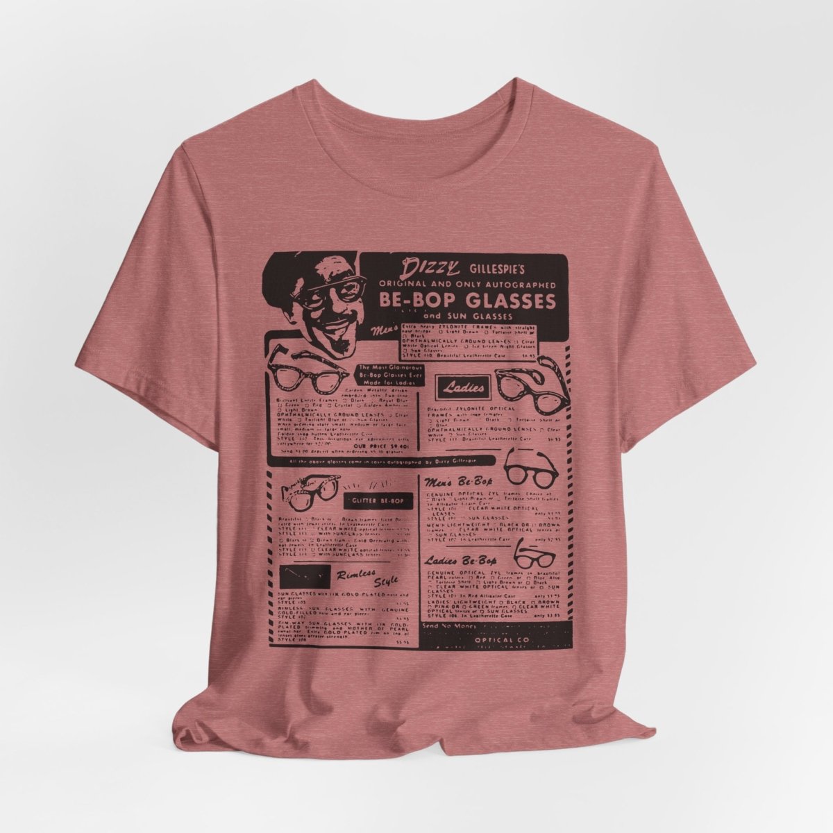 Dizzy Be - Bop Ad Shirt - Afrocentric Art by The Trini Gee