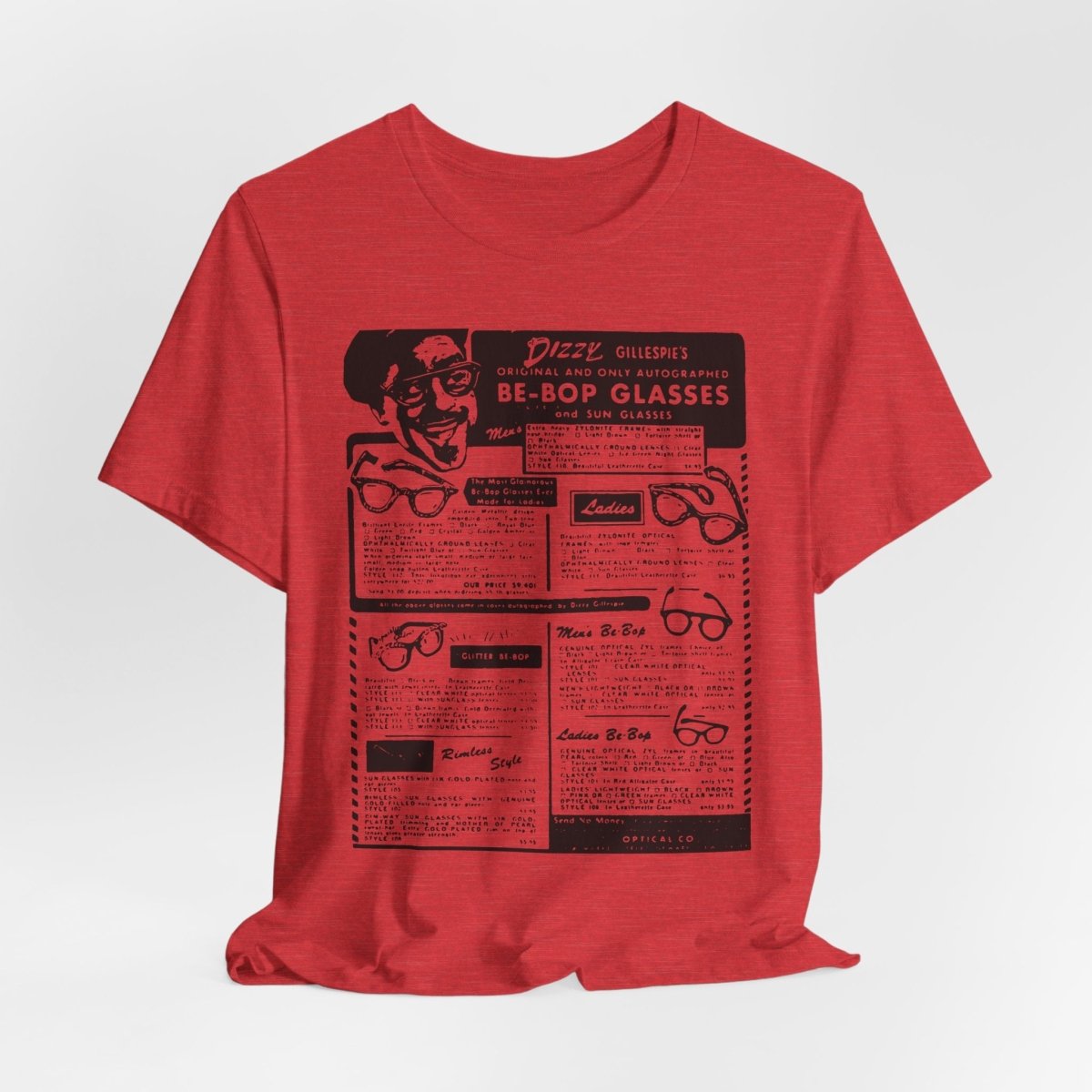 Dizzy Be - Bop Ad Shirt - Afrocentric Art by The Trini Gee