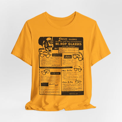 Dizzy Be - Bop Ad Shirt - Afrocentric Art by The Trini Gee