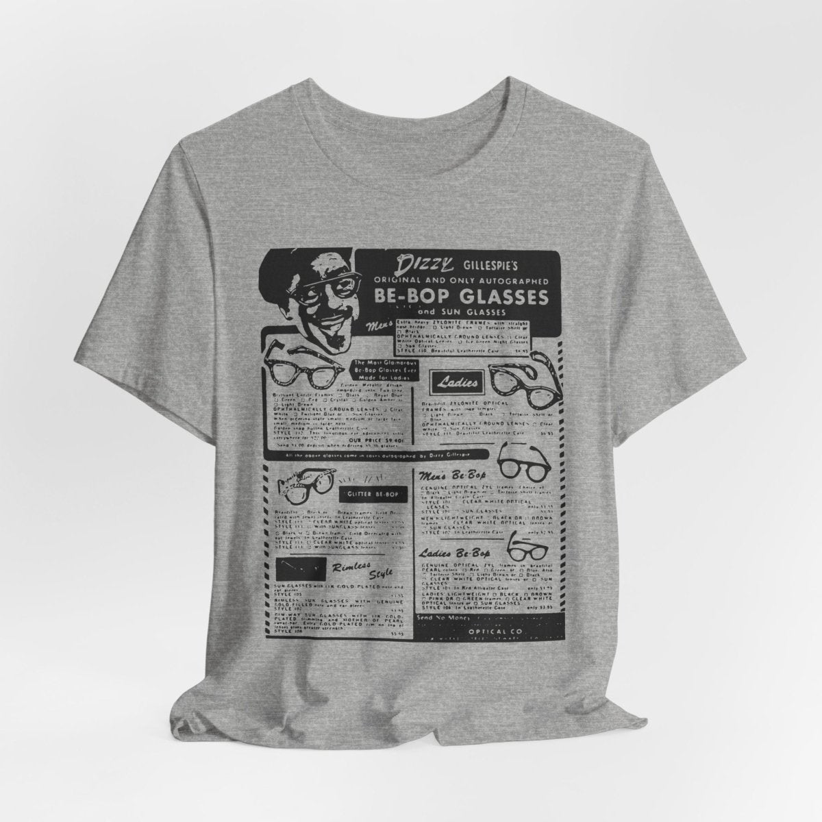 Dizzy Be - Bop Ad Shirt - Afrocentric Art by The Trini Gee