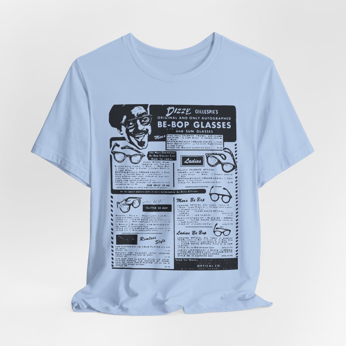 Dizzy Be - Bop Ad Shirt - Afrocentric Art by The Trini Gee