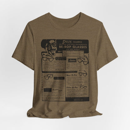 Dizzy Be - Bop Ad Shirt - Afrocentric Art by The Trini Gee