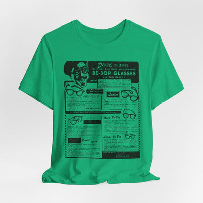 Dizzy Be - Bop Ad Shirt - Afrocentric Art by The Trini Gee