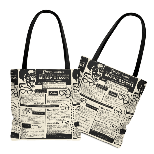 Dizzy Be - Bop Tote Bag - Afrocentric Art by The Trini Gee