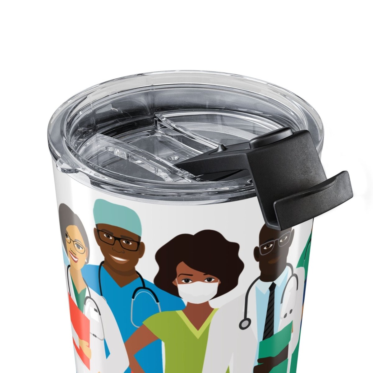 Doctors and Nurses Tumbler - Afrocentric Art by The Trini Gee