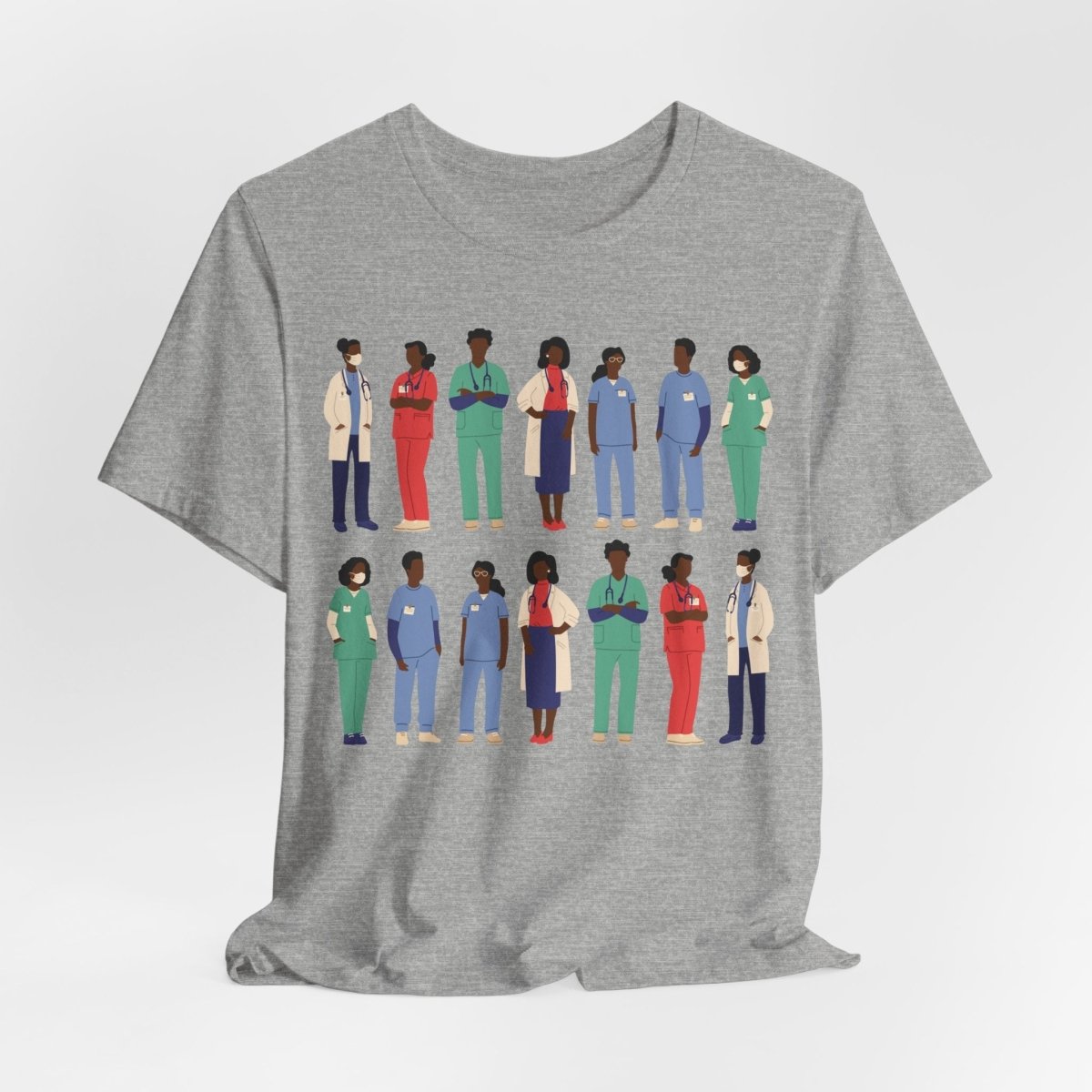 Doctors Nurses Shirt - Afrocentric Art by The Trini Gee