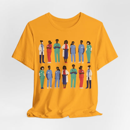 Doctors Nurses Shirt - Afrocentric Art by The Trini Gee