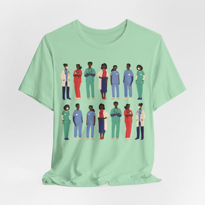 Doctors Nurses Shirt - Afrocentric Art by The Trini Gee
