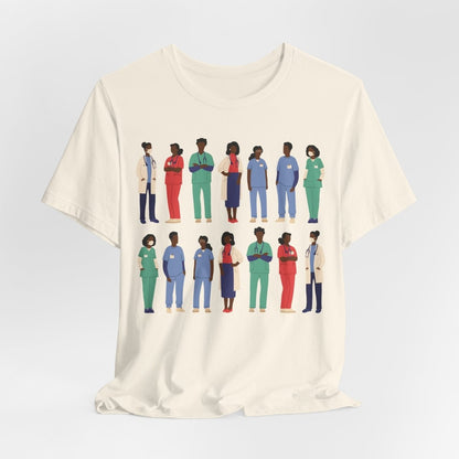 Doctors Nurses Shirt - Afrocentric Art by The Trini Gee