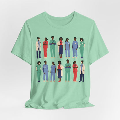Doctors Nurses Shirt - Afrocentric Art by The Trini Gee