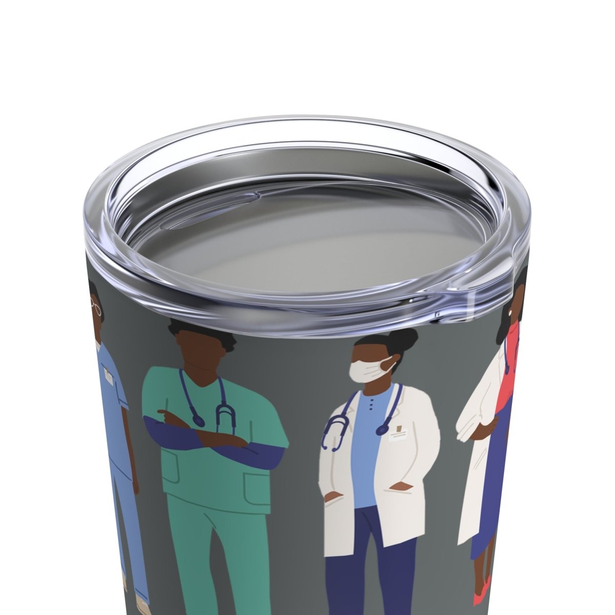 Doctors Tumbler 20oz - Afrocentric Art by The Trini Gee