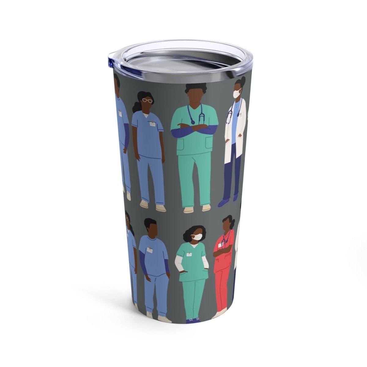 Doctors Tumbler 20oz - Afrocentric Art by The Trini Gee