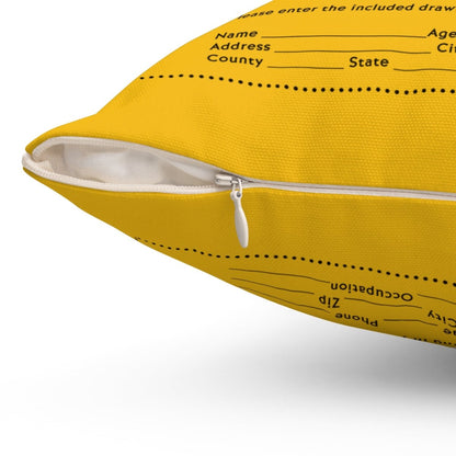 Draw Me Pillow - Afrocentric Art by The Trini Gee