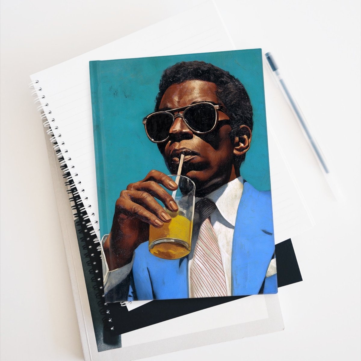 Drink and Sip Journal - Afrocentric Art by The Trini Gee