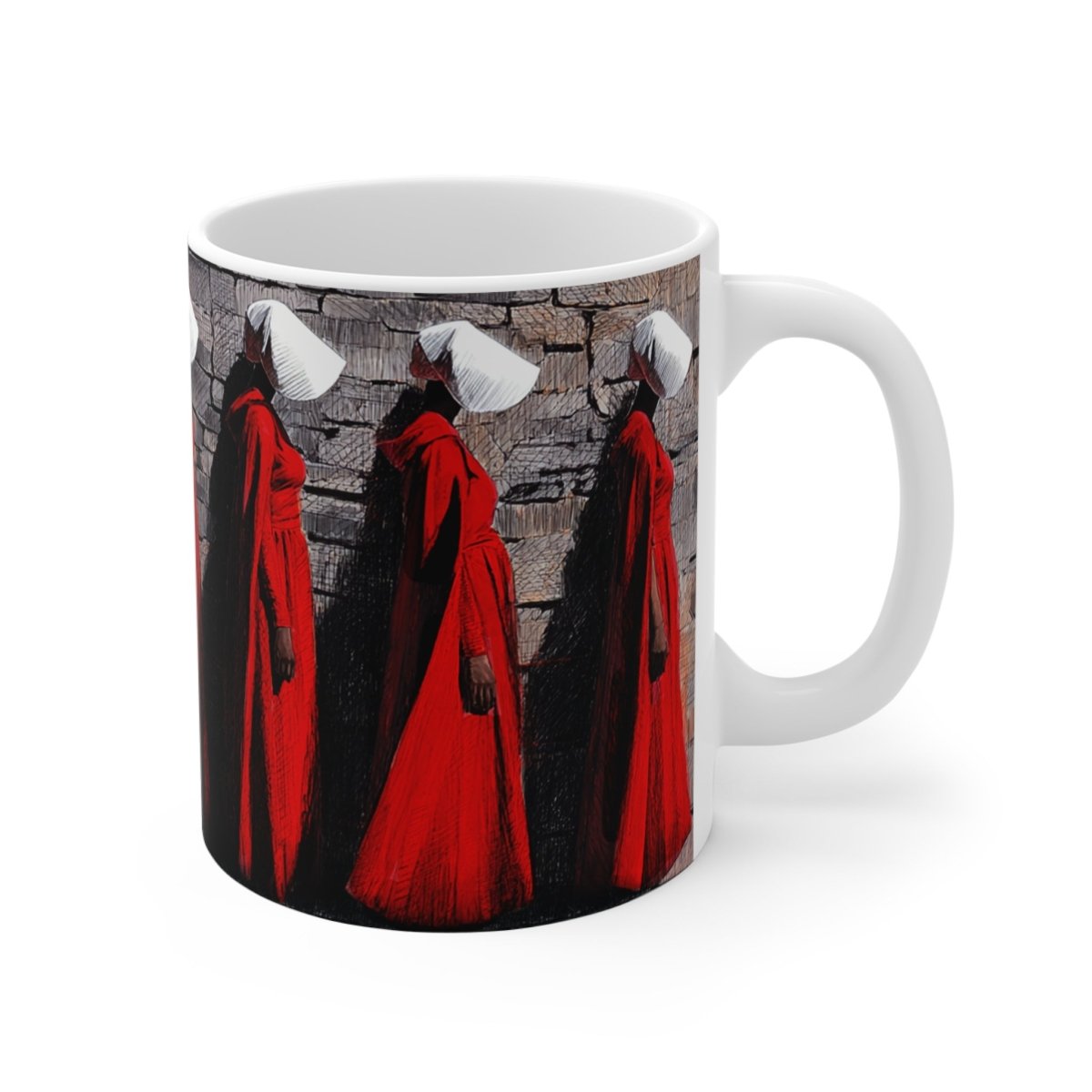 Dystopian Sisters Literary Mug - Afrocentric Art by The Trini Gee