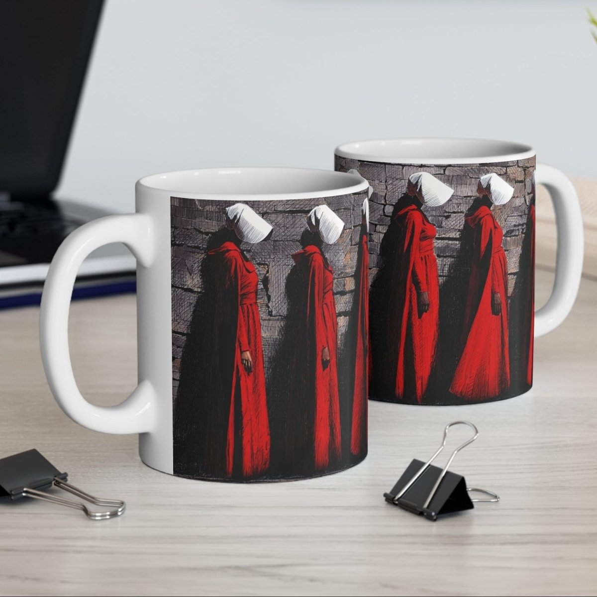 Dystopian Sisters Literary Mug - Afrocentric Art by The Trini Gee