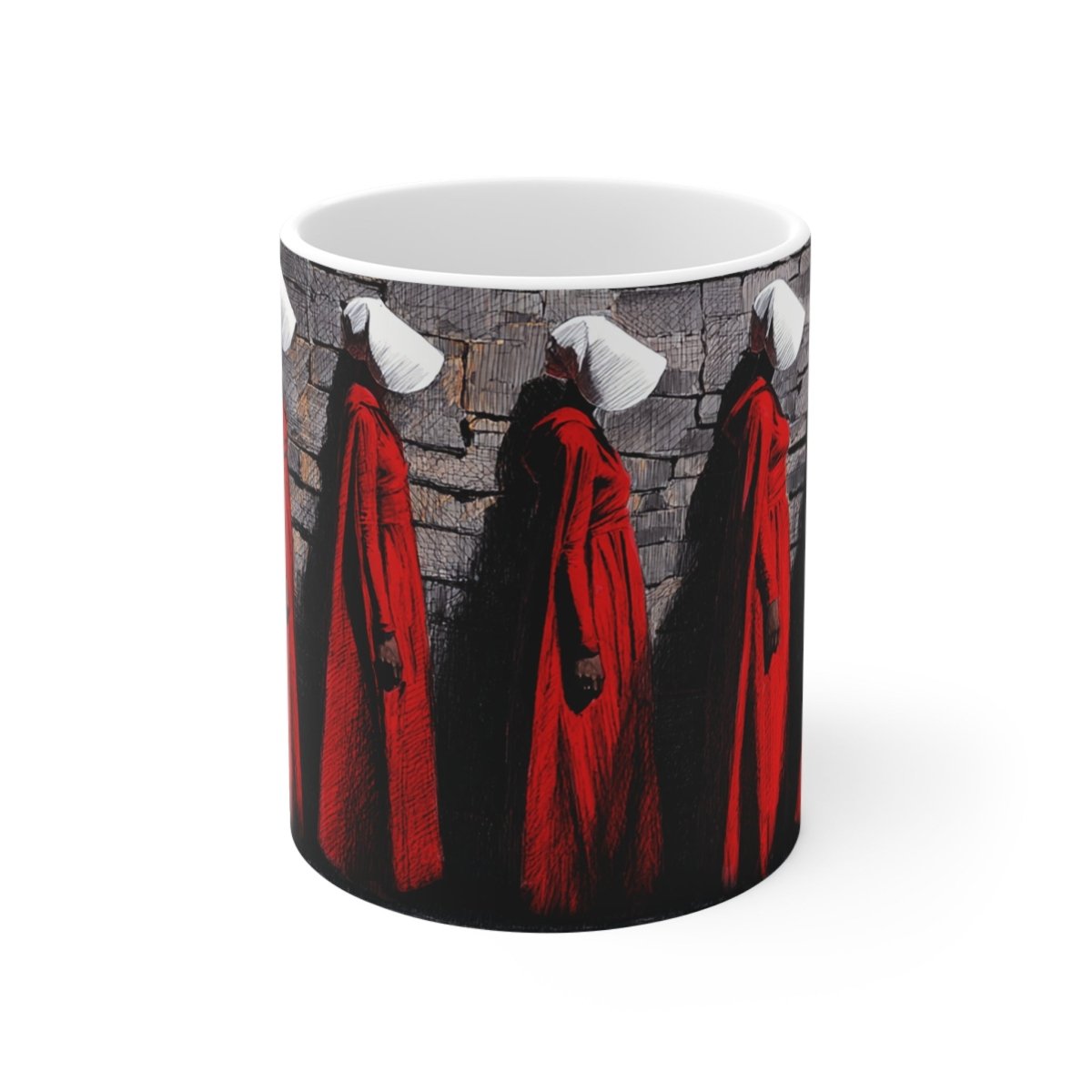 Dystopian Sisters Literary Mug - Afrocentric Art by The Trini Gee