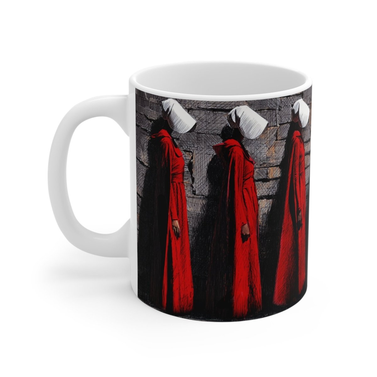 Dystopian Sisters Literary Mug - Afrocentric Art by The Trini Gee