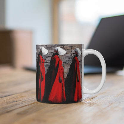 Dystopian Sisters Literary Mug - Afrocentric Art by The Trini Gee