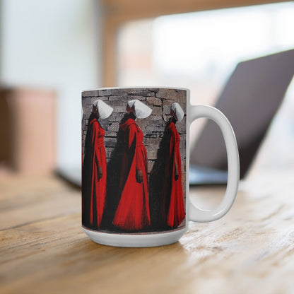 Dystopian Sisters Literary Mug - Afrocentric Art by The Trini Gee