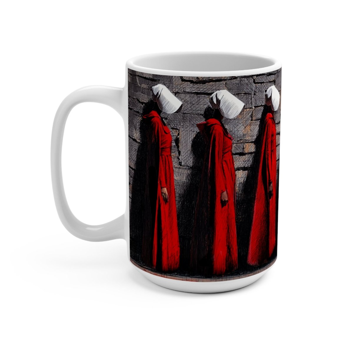 Dystopian Sisters Literary Mug - Afrocentric Art by The Trini Gee