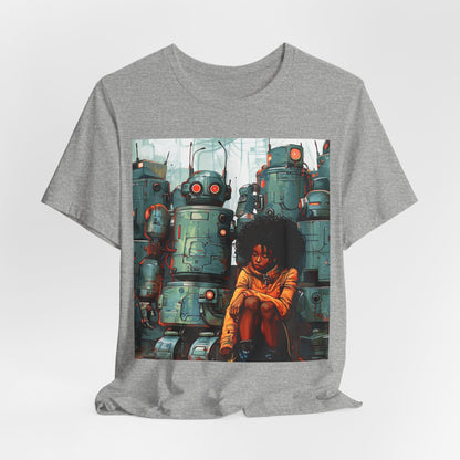 Girl with Bots Shirt