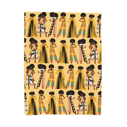 Afro Chic Throw Blanket