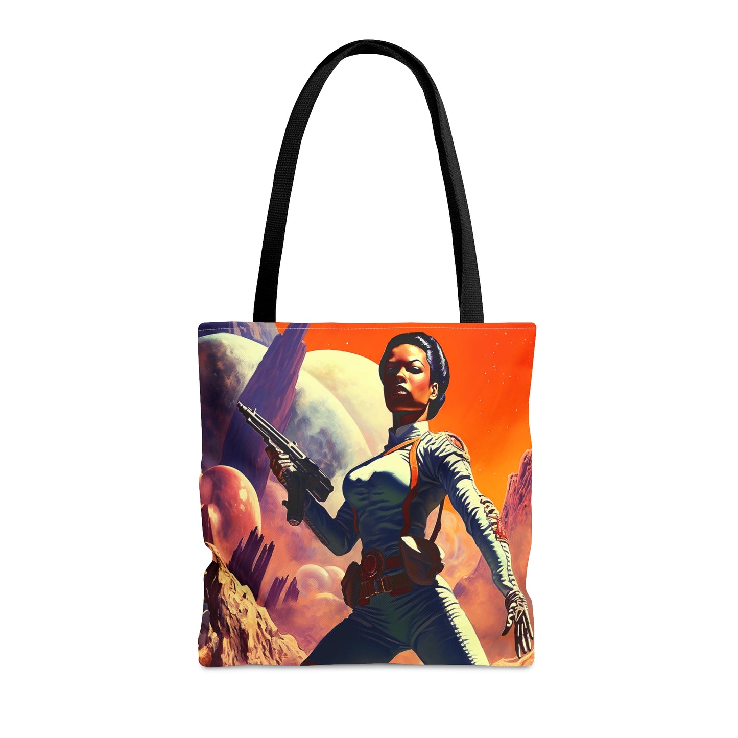 Space Fighter Tote Bag