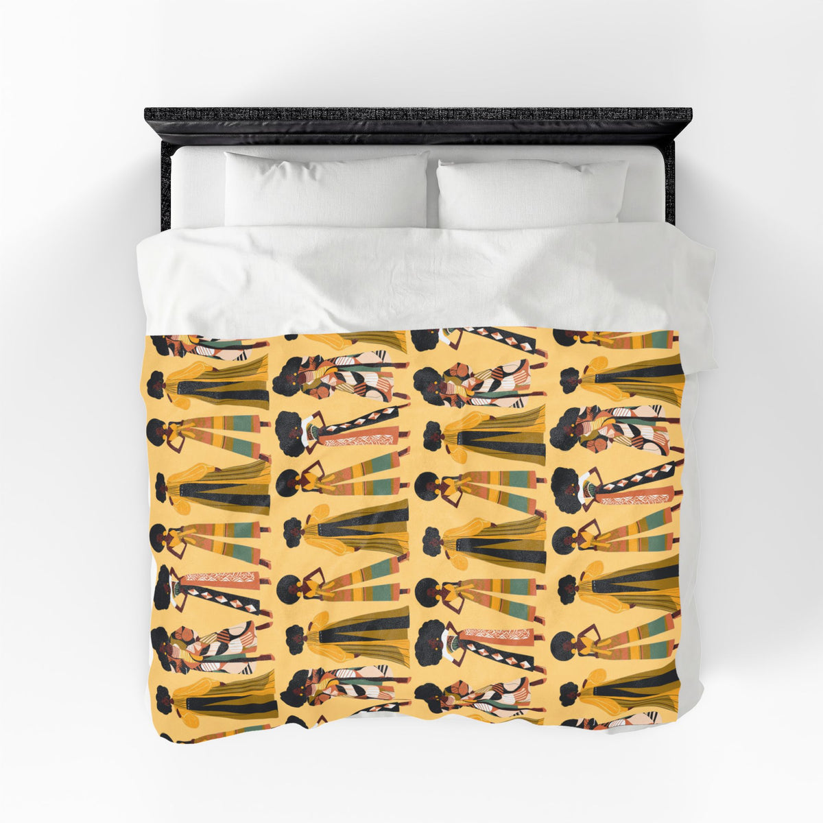 Afro Chic Throw Blanket