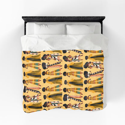 Afro Chic Throw Blanket