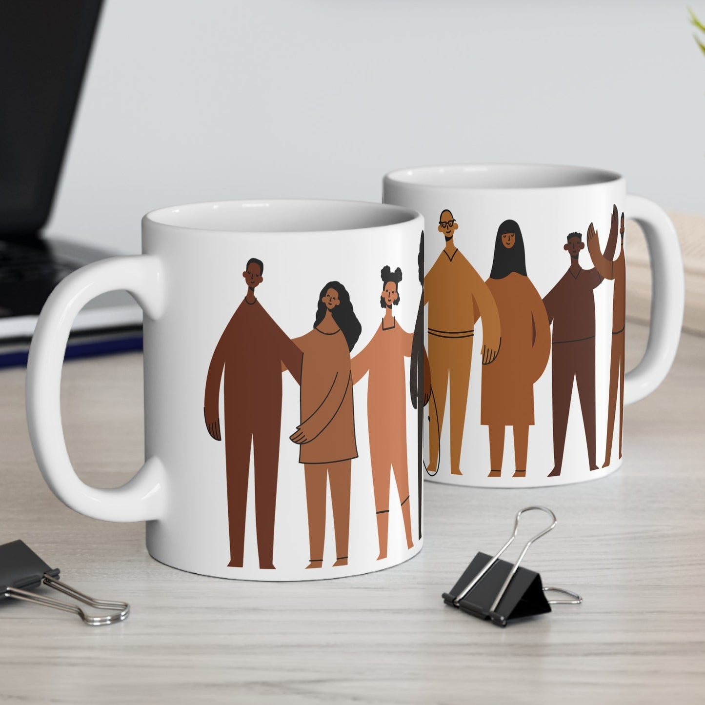 Brown People Mug
