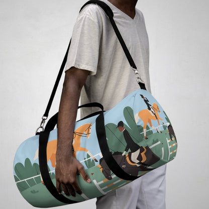 Equestrian Duffel Bag - The Trini Gee